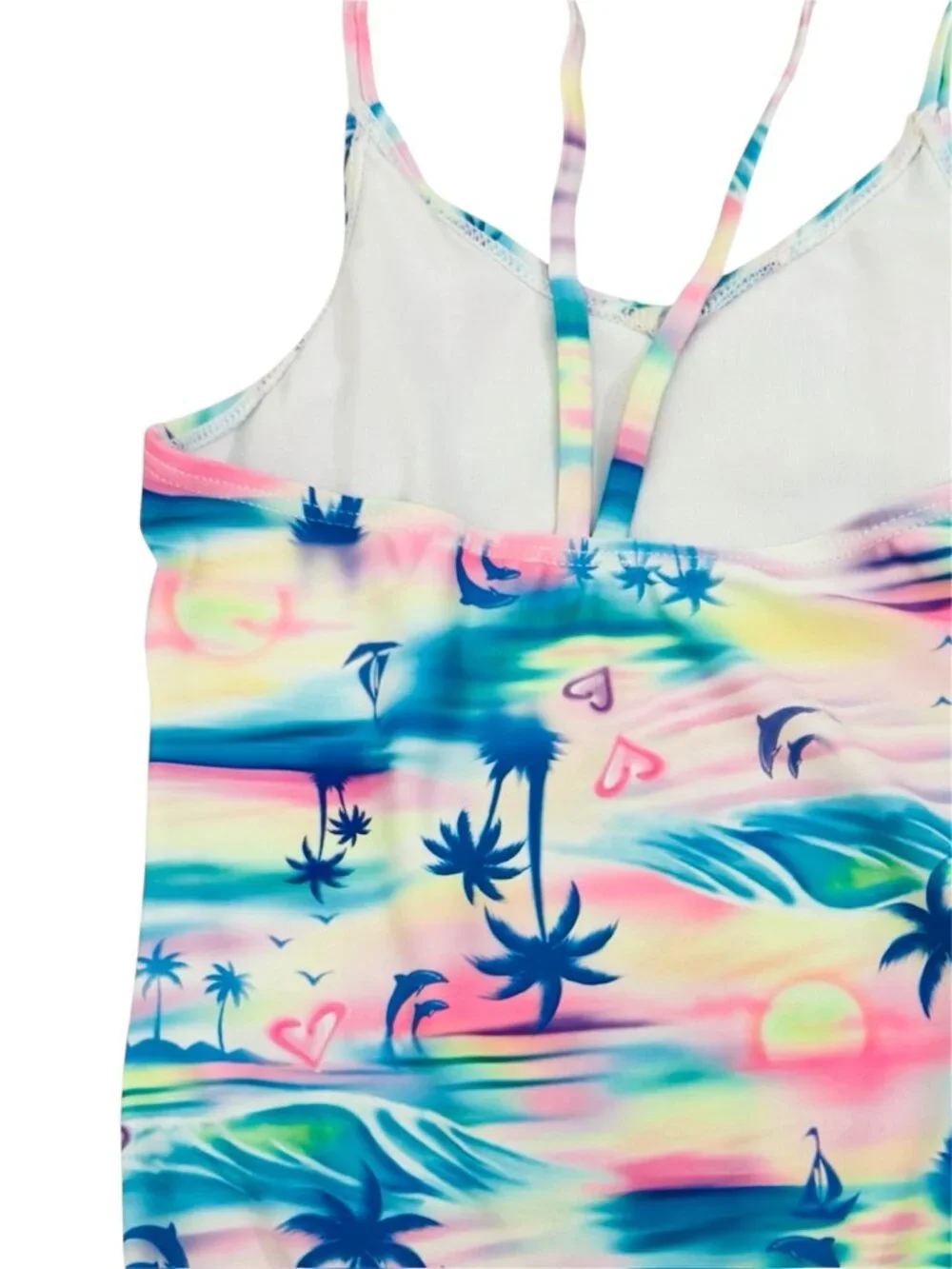 NWT Girls One-Piece Bathing Suit 4-6 Years